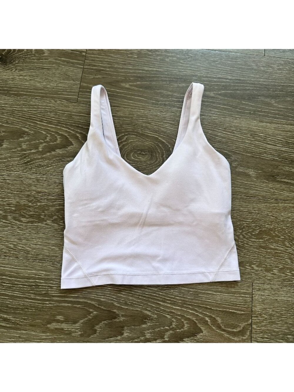 Lululemon Baby Pink Align Tank 2 Athletic Activewear Athleisure Stretch Summer C